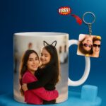 Personalized Photo Mug – Custom Printed Coffee Mug with Your Photo/Text – Gift for Birthday, Anniversary, Couple, Friends & Family